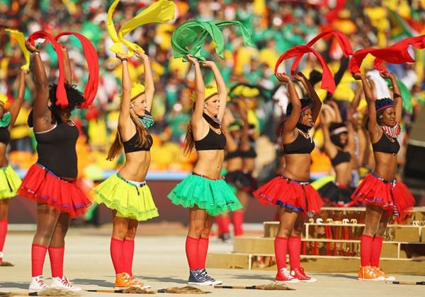 Церимония открытия чемпионата мира по футболу 2010 в ЮАР
