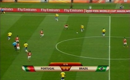 Чемпионат Мира 2010 / Группа G / 3-й тур / Португалия - Бразилия / Первый канал [25.06.2010] SATRip